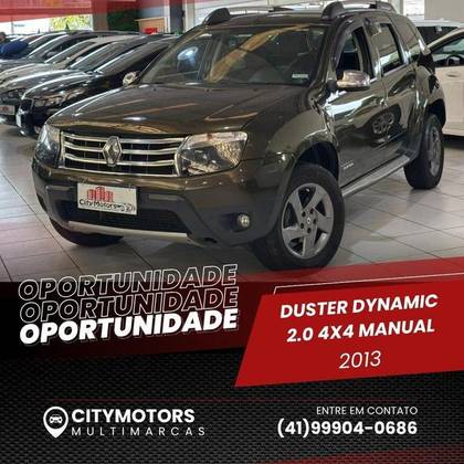 RENAULT DUSTER 2.0 DYNAMIQUE 4X4 16V FLEX 4P MANUAL RENAULT DUSTER 2.0 DYNAMIQUE 4X4 16V FLEX 4P MANUAL